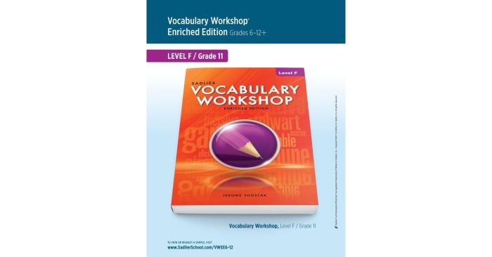 Level f vocabulary workshop unit 2