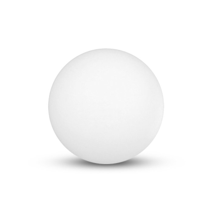 A ping pong ball rolls forward 6 meters