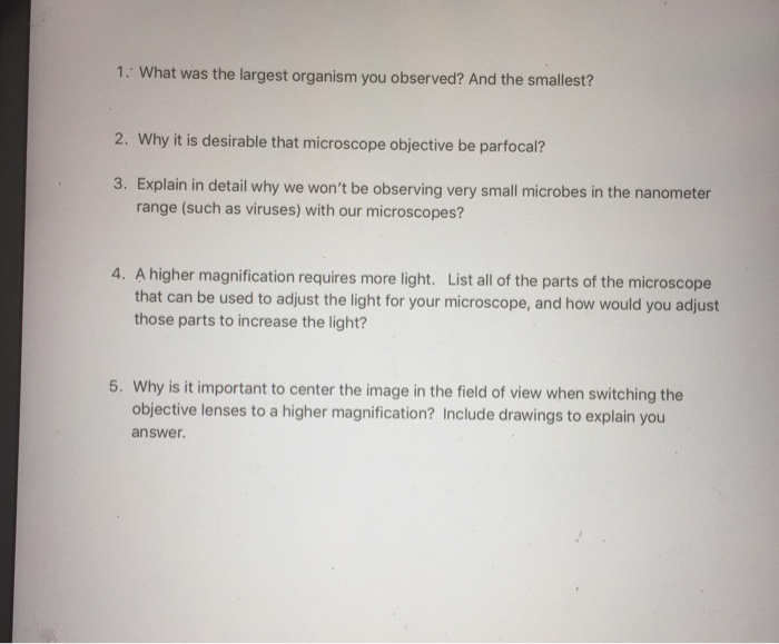 Living vs nonliving microscope slides