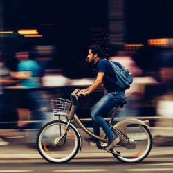 Bicyclist pass bicyclists safely