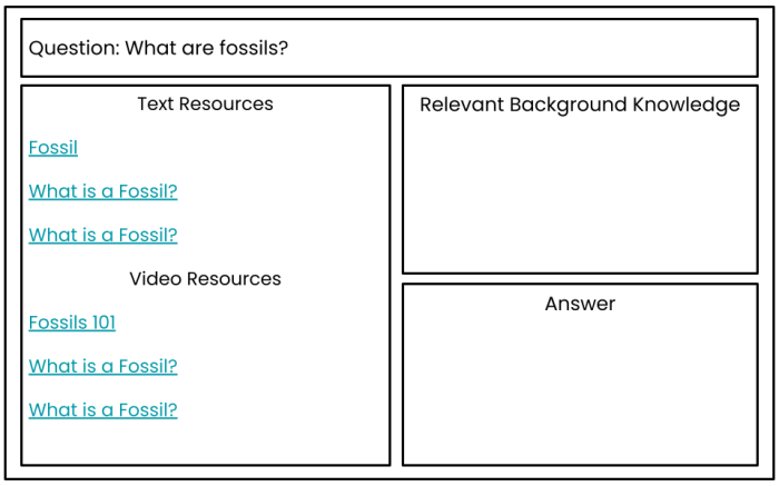 Fossils clues to the past answer key