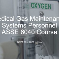 Nfpa 99 2021 medical gas practice test