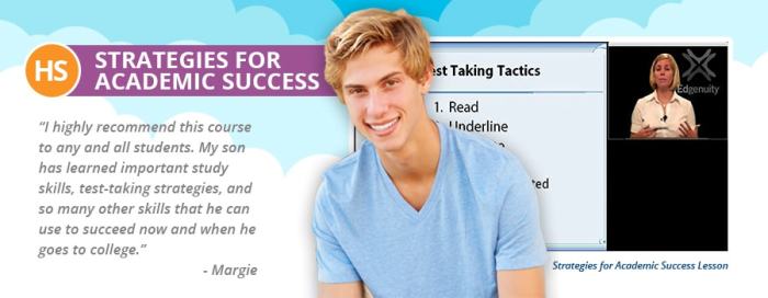 Strategies for academic success class