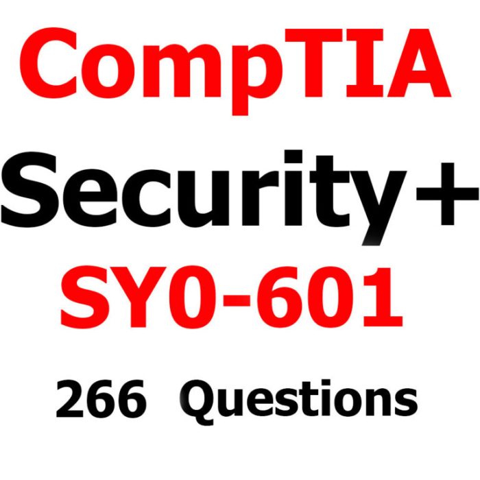 Comptia security+ practice tests: exam sy0-601