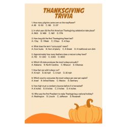 Thanksgiving on thursday comprehension questions